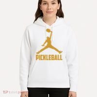 Gold Pickleball Sports Logo Hoodie thumb 5