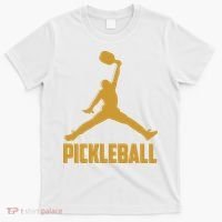 Gold Pickleball Sports Logo T-Shirt thumb 0