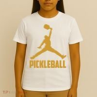Gold Pickleball Sports Logo T-Shirt thumb 4