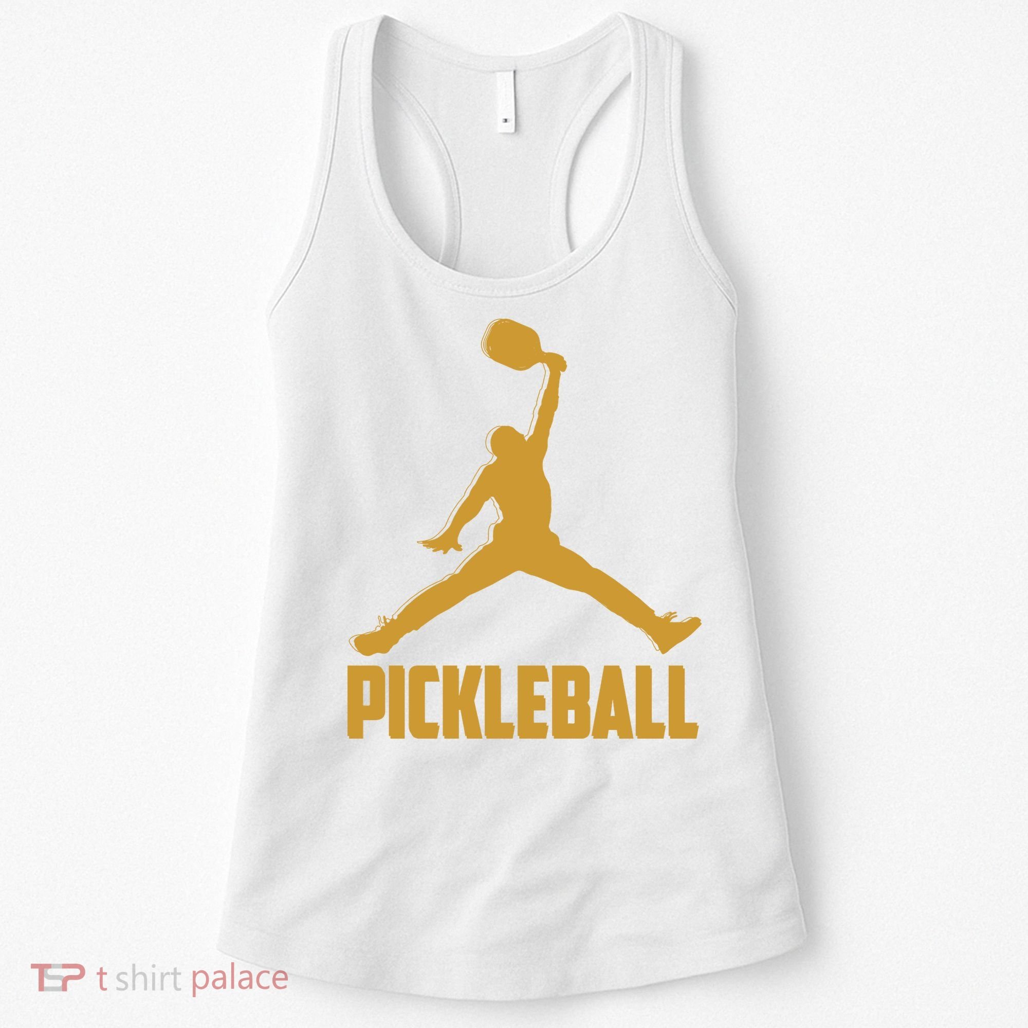 Gold Pickleball Sports Logo Women's Tank Top
