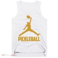 Gold Pickleball Sports Logo Tank Top thumb 0
