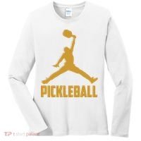 Gold Pickleball Sports Logo Women's Long Sleeve Shirt thumb 0