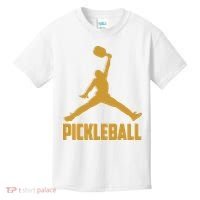 Gold Pickleball Sports Logo Kids T-Shirt thumb 0