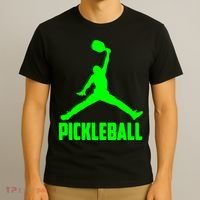 Green Pickleball Sports Logo T-Shirt thumb 3