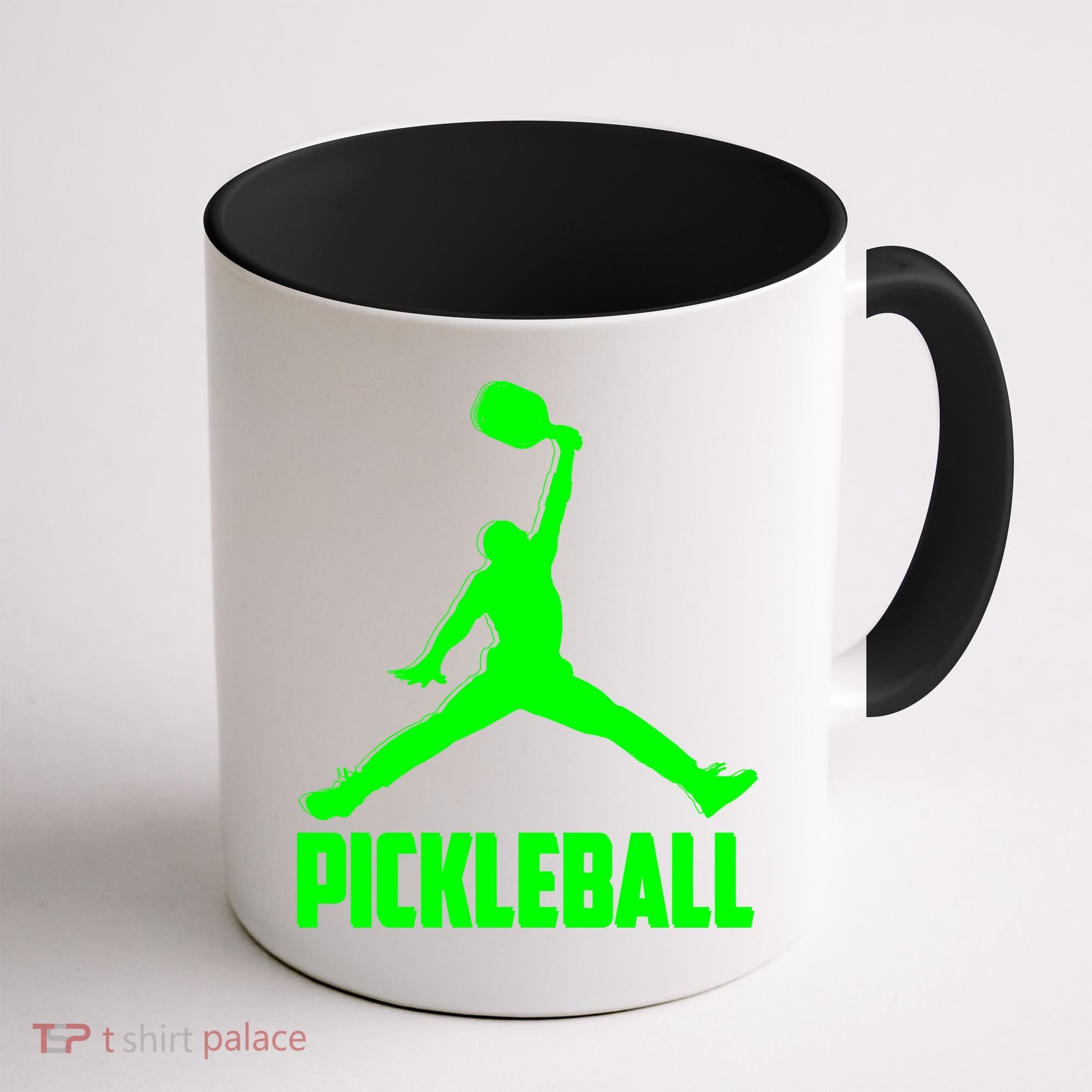 Green Pickleball Sports Logo Coffee Mug
