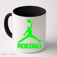 Green Pickleball Sports Logo Coffee Mug thumb 0