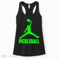 Green Pickleball Sports Logo Women's Tank Top thumb 0