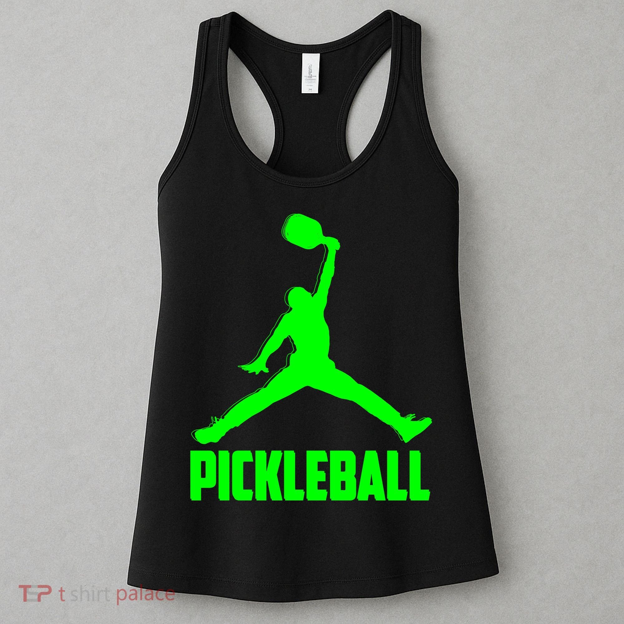 Green Pickleball Sports Logo Women's Tank Top