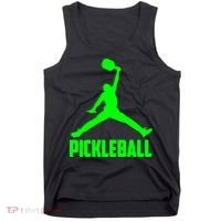 Green Pickleball Sports Logo Tank Top thumb 0