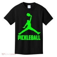 Green Pickleball Sports Logo Kids T-Shirt thumb 0