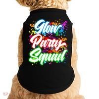 Glow Party Squad Neon Doggie Tank thumb 0