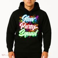 Glow Party Squad Neon Hoodie thumb 2