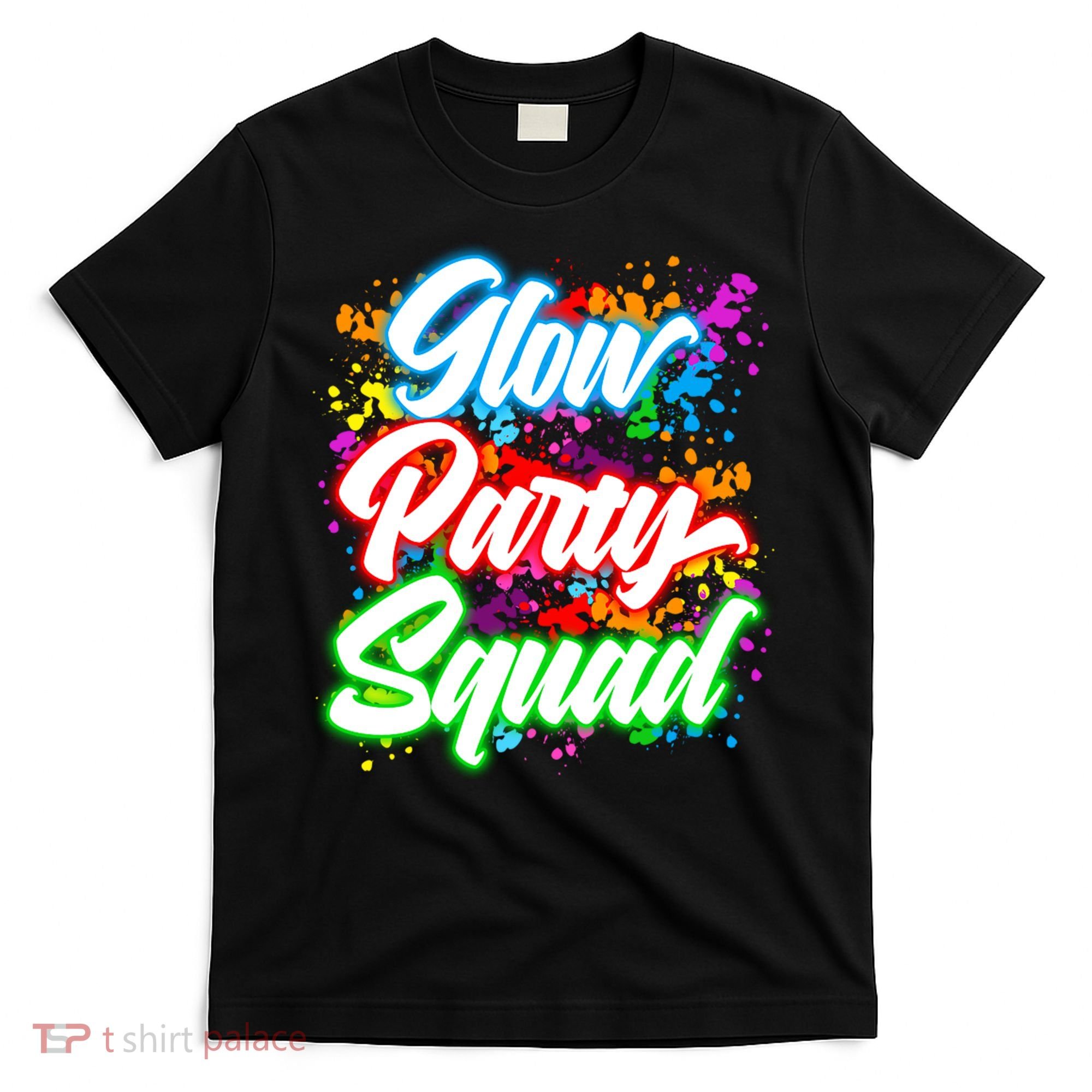 Glow Party Squad Neon T-Shirt