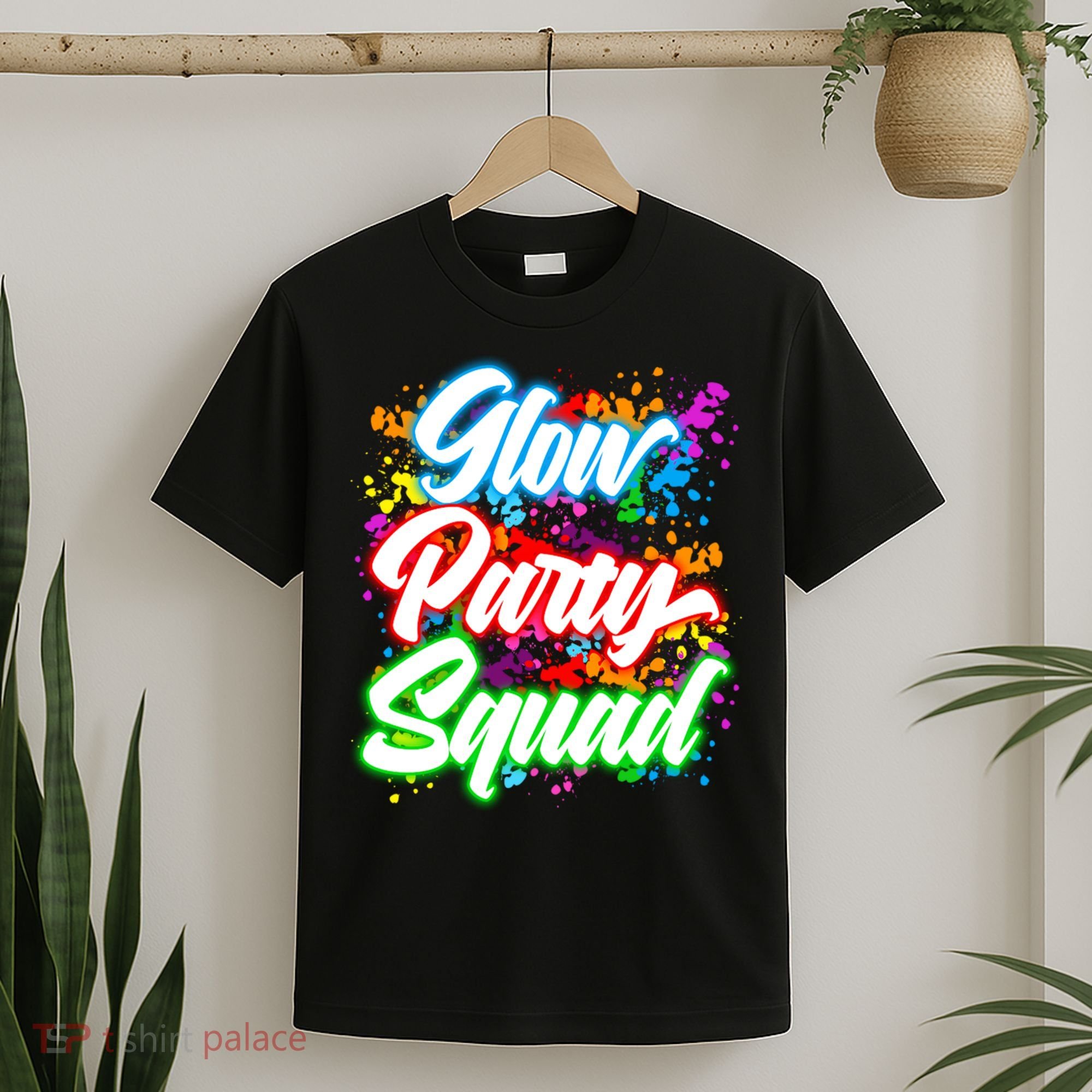 Glow Party Squad Neon T-Shirt