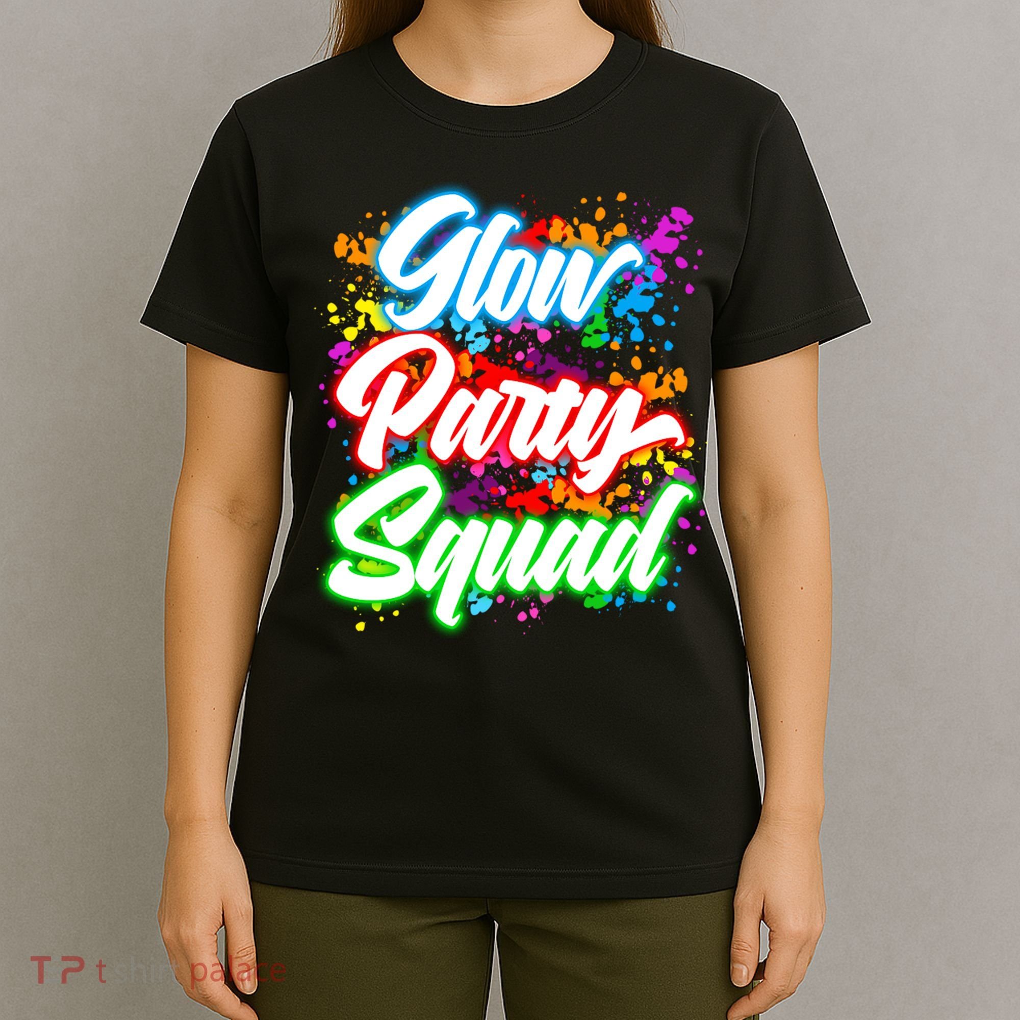 Glow Party Squad Neon T-Shirt
