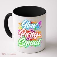 Glow Party Squad Neon Coffee Mug thumb 0