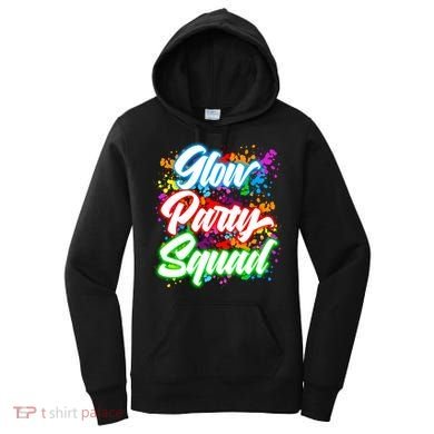 Glow Party Squad Neon Women's Hoodie