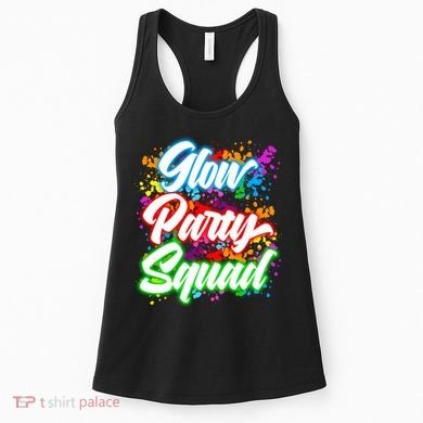 Glow Party Squad Neon Women's Tank Top