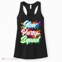 Glow Party Squad Neon Women's Tank Top thumb 0