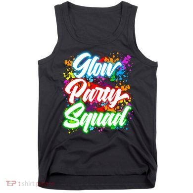 Glow Party Squad Neon Tank Top