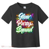 Glow Party Squad Neon Toddler T-Shirt thumb 0