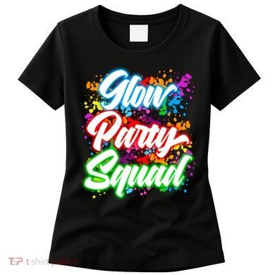 Glow Party Squad Neon Women's T-Shirt