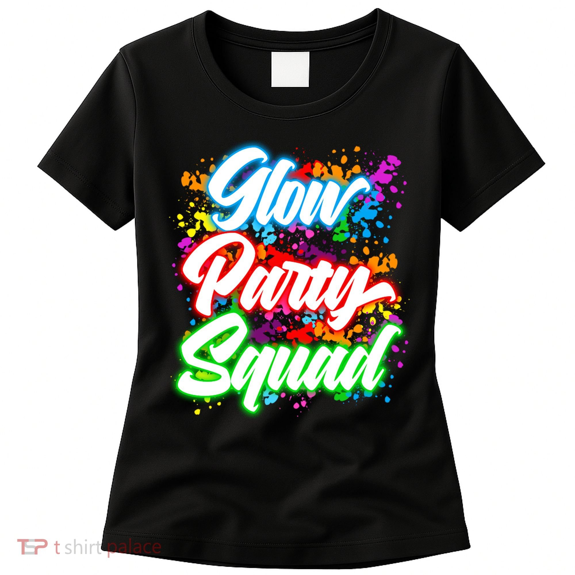 Glow Party Squad Neon Women's T-Shirt