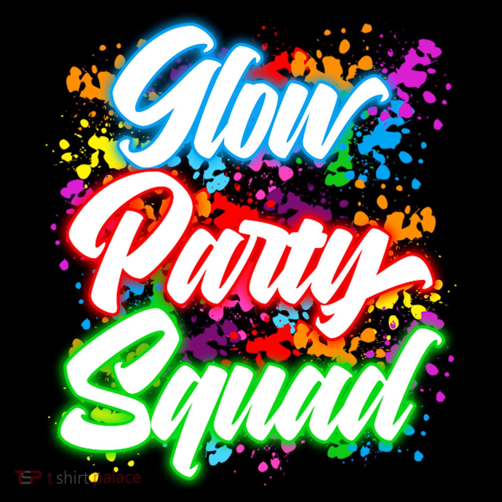 Glow Party Squad Neon Kids Sweatshirt