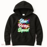 Glow Party Squad Neon Kids Hoodie thumb 0