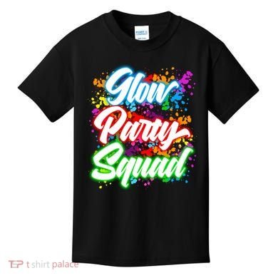 Glow Party Squad Neon Kids T-Shirt