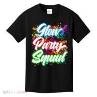 Glow Party Squad Neon Kids T-Shirt thumb 0