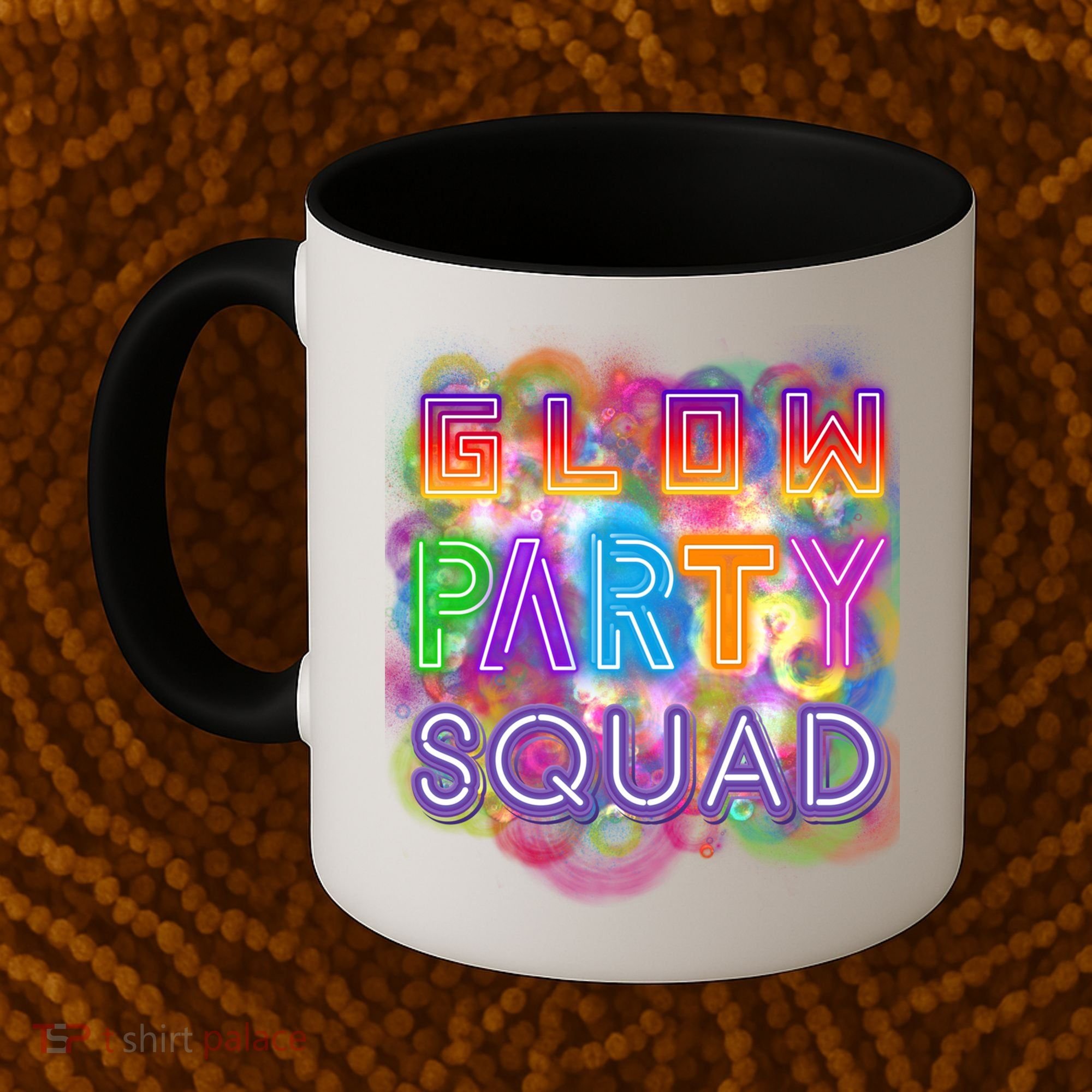 Glow Party Squad Girls Glow Funny Retro Party Lover Gift Coffee Mug