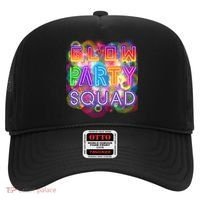 Glow Party Squad Girls Glow Funny Retro Party Lover Gift Hat thumb 0