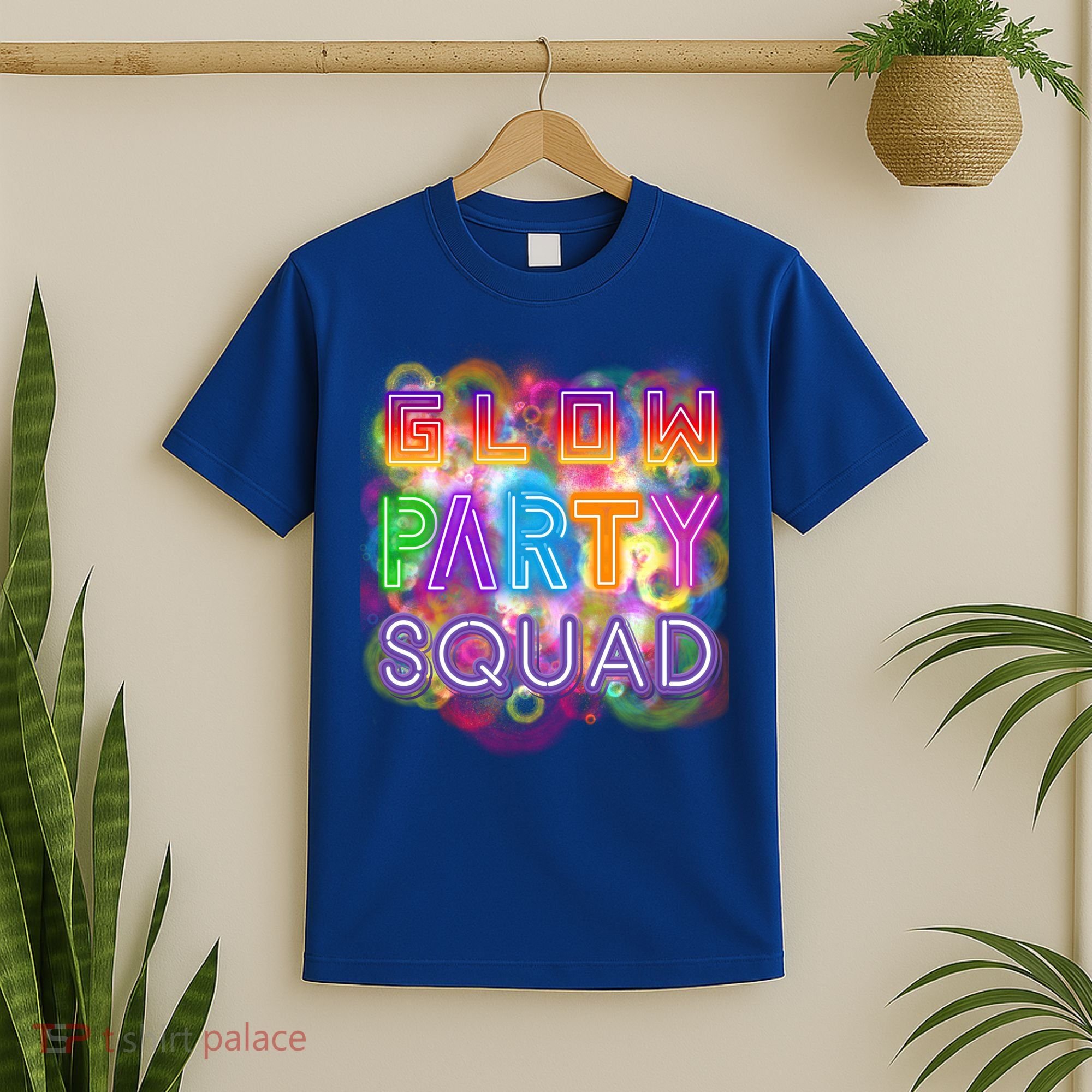 Glow Party Squad Girls Glow Funny Retro Party Lover Gift T-Shirt