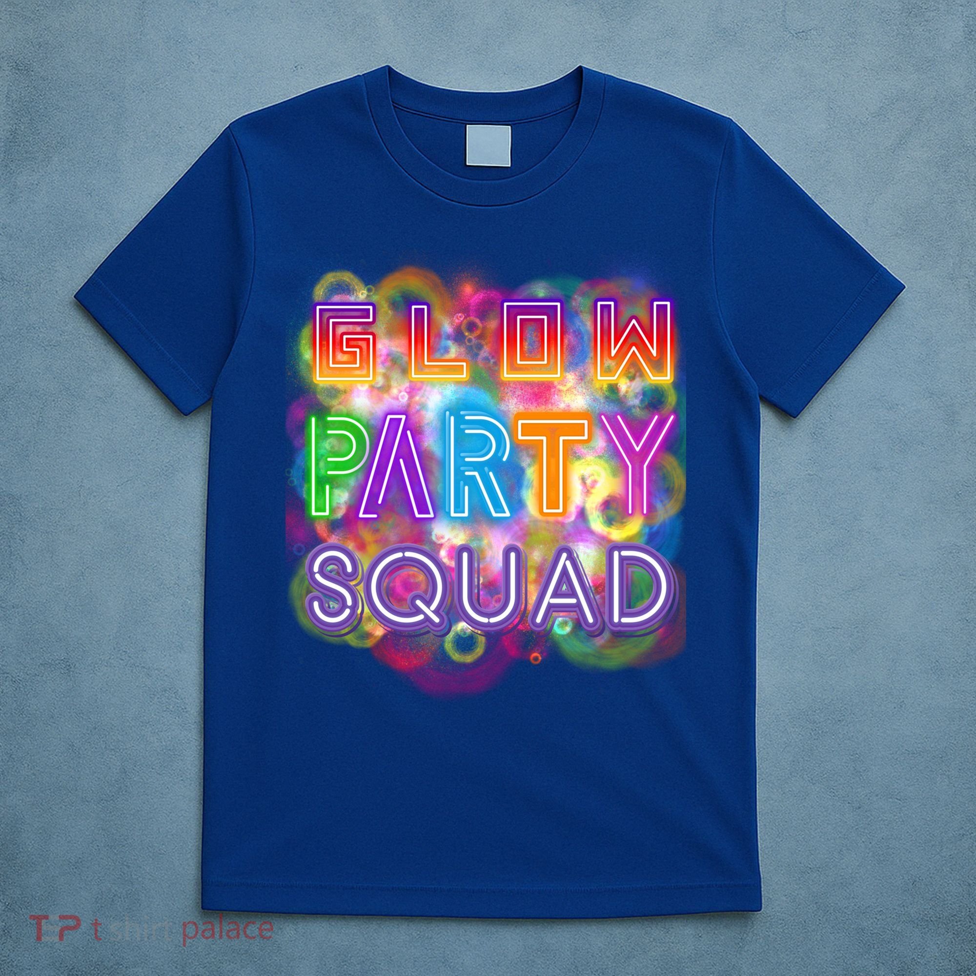 Glow Party Squad Girls Glow Funny Retro Party Lover Gift T-Shirt