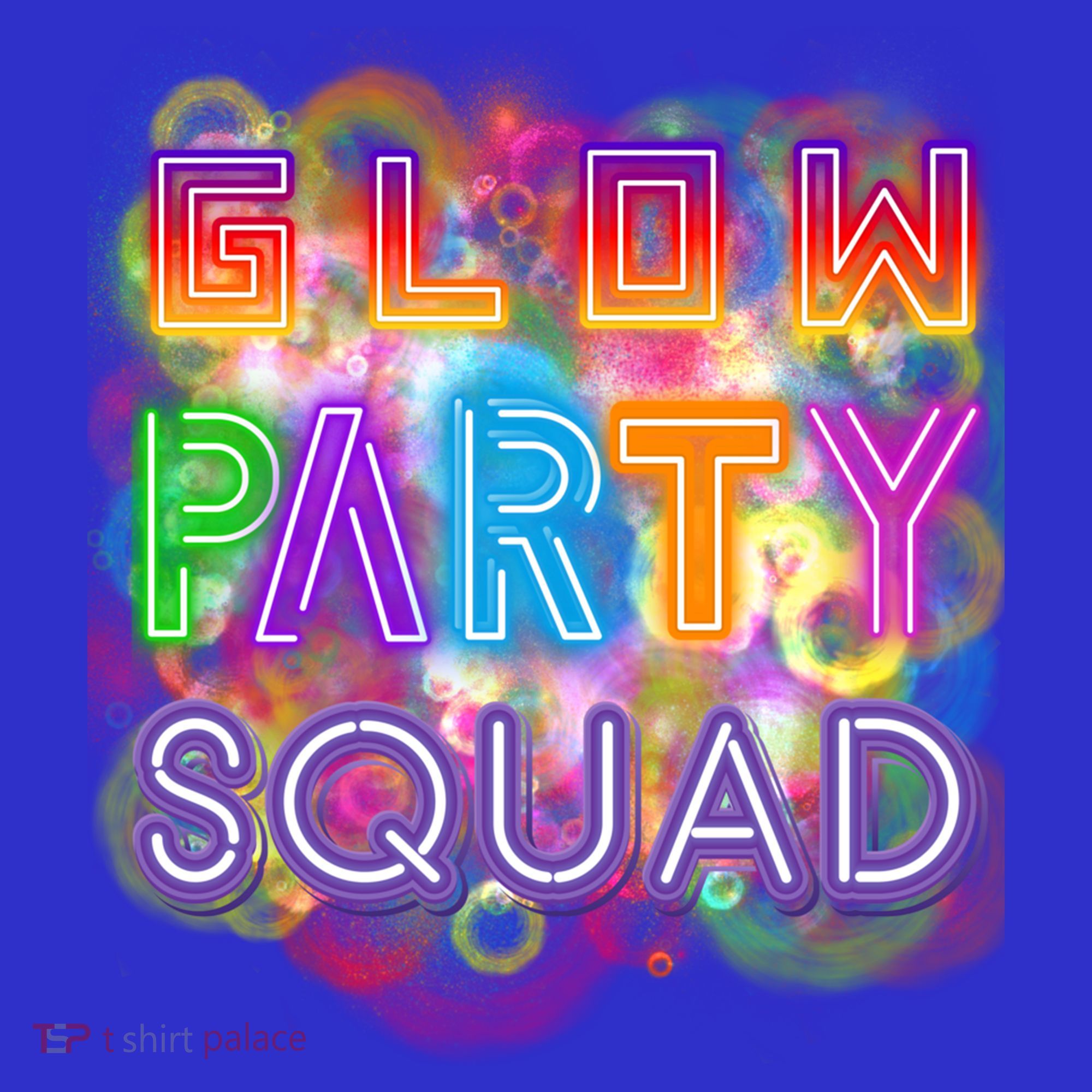Glow Party Squad Girls Glow Funny Retro Party Lover Gift T-Shirt