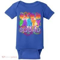 Glow Party Squad Girls Glow Funny Retro Party Lover Gift Baby Bodysuit thumb 0