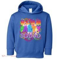 Glow Party Squad Girls Glow Funny Retro Party Lover Gift Toddler Hoodie thumb 0