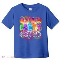 Glow Party Squad Girls Glow Funny Retro Party Lover Gift Toddler T-Shirt thumb 0