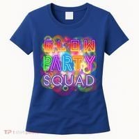 Glow Party Squad Girls Glow Funny Retro Party Lover Gift Women's T-Shirt thumb 0