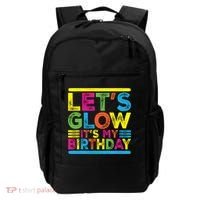Glow Party Squad Let's Glow Party Birthday Night Matching Gift Backpack thumb 0