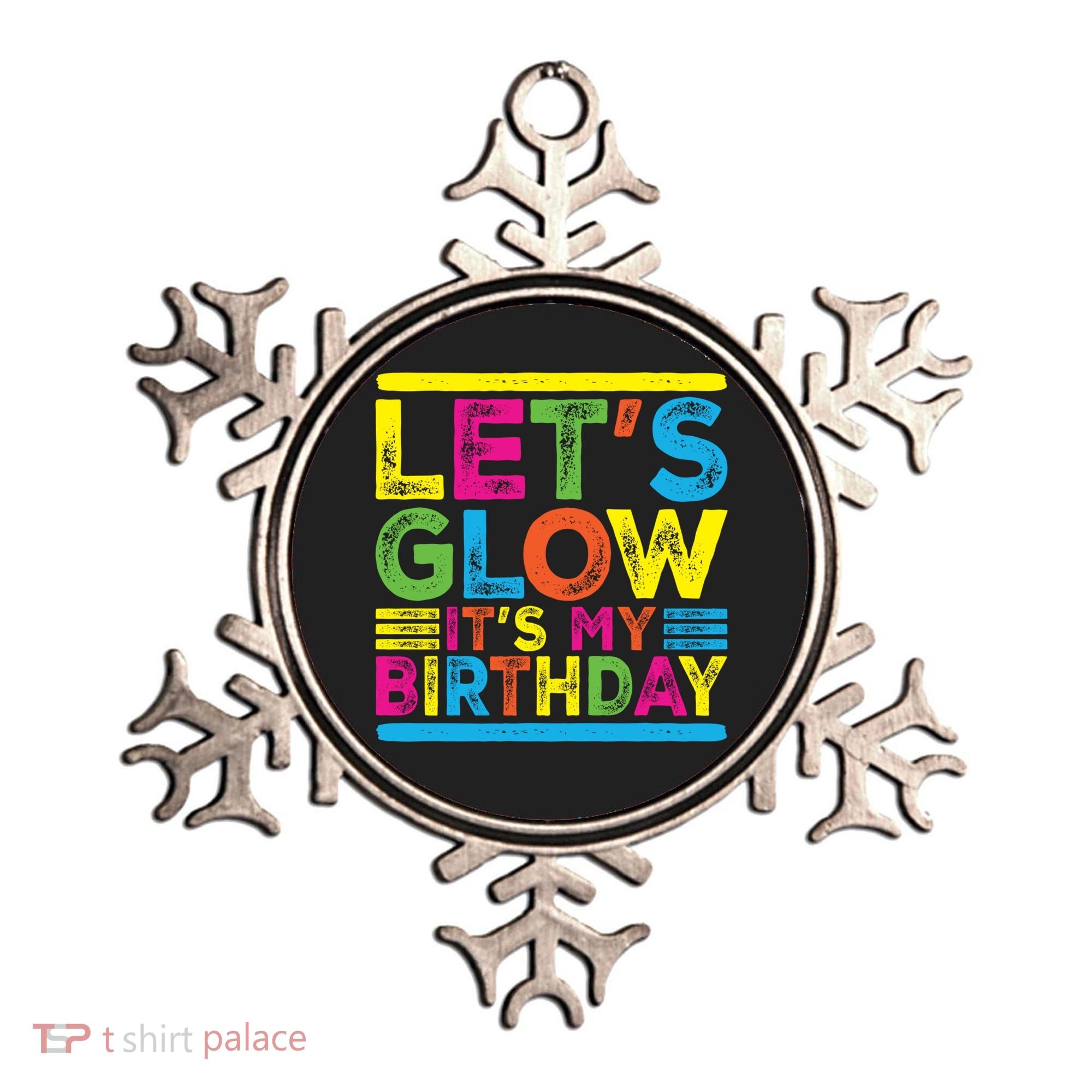Glow Party Squad Let's Glow Party Birthday Night Matching Gift Ornament
