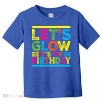 Glow Party Squad Let's Glow Party Birthday Night Matching Gift Toddler T-Shirt thumb 0