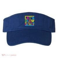 Glow Party Squad Let's Glow Party Birthday Night Matching Gift Visor thumb 0