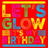 Glow Party Squad Let's Glow Party Birthday Night Matching Gift Santa Hat thumb 1