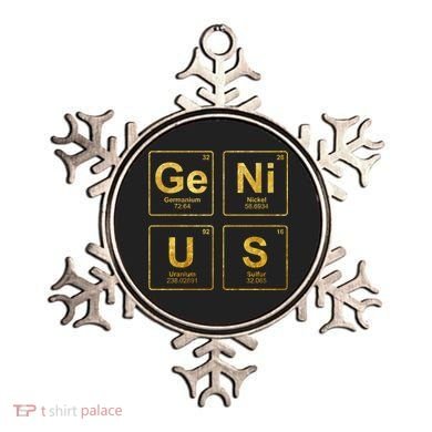 Genius Periodic Table Of Elets Science Nerds Great Gift Ornament