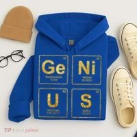 Genius Periodic Table Of Elets Science Nerds Great Gift Hoodie thumb 4