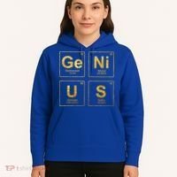Genius Periodic Table Of Elets Science Nerds Great Gift Hoodie thumb 5