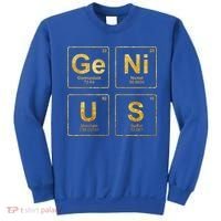Genius Periodic Table Of Elets Science Nerds Great Gift Sweatshirt thumb 0