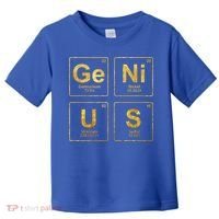Genius Periodic Table Of Elets Science Nerds Great Gift Toddler T-Shirt thumb 0